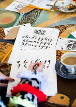 Load image into Gallery viewer, Introduction to Brush Lettering & Creating Christmas Cards