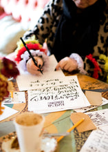 Load image into Gallery viewer, Introduction to Brush Lettering & Creating Christmas Cards