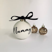 Load image into Gallery viewer, Personalised Name Bauble Decoration
