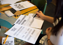 Load image into Gallery viewer, Introduction to Brush Lettering &amp; Creating Christmas Cards
