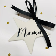 Load image into Gallery viewer, Personalised Star Bauble Decoration
