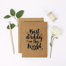 Load image into Gallery viewer, Best Daddy in the World Card – Heartfelt Dad Greeting

