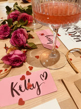 Load image into Gallery viewer, Learn Brush Lettering and Create Your Own Valentines Gift Wrap Set. Tuesday 11th February. 7pm - 9pm
